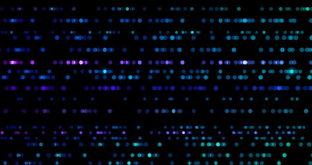 Flow of technology connection digital data. Abstract science. Futuristic background. Big data concept