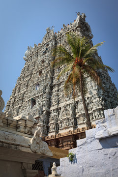The Suchindram Temple, Tamil Nadu, India