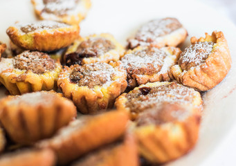 cookies with chocolate and nuts
