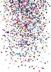 Colorful Universe Distribution Computational Generative Art background illustration