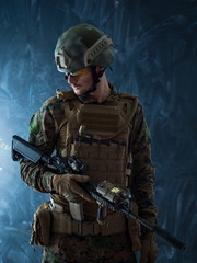 modern warfare soldier
