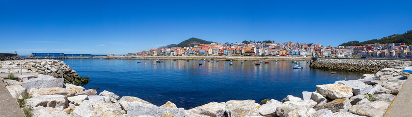 Fototapeta na wymiar A Guarda, Borgo marittimo di pescatori in Galizia, Spagna