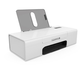 Laser Printer Isolated