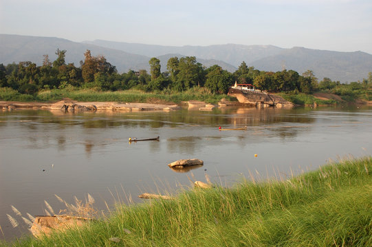 Klong river, Thailand