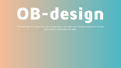Fototapeta premium Abstract Vector Colorful Gradient Landing Page Template