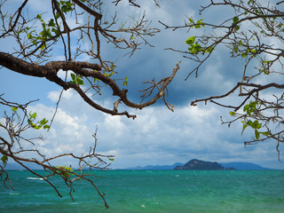 Scenic of tropical sea at Koh yao yai , Thailand