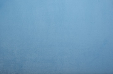 Blue soft velvet textile background