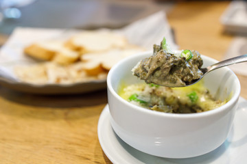 Bread with Laing dip