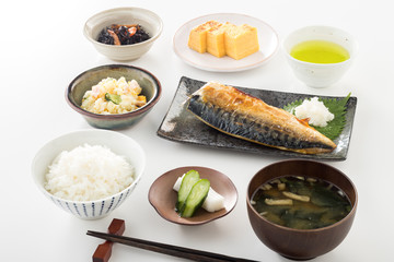 和食の、朝食イメージ