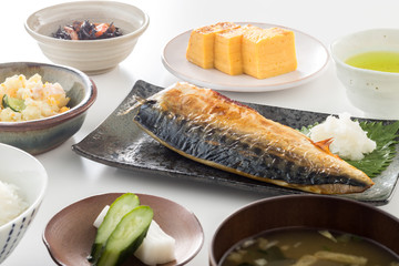 和食の、朝食イメージ