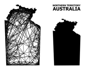 Net Map of Australian Northern Territory