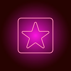 Podium, rank, first, rating vector icon. Element of simple icon for websites, web design, mobile app, info graphics. Pink color. Neon vector