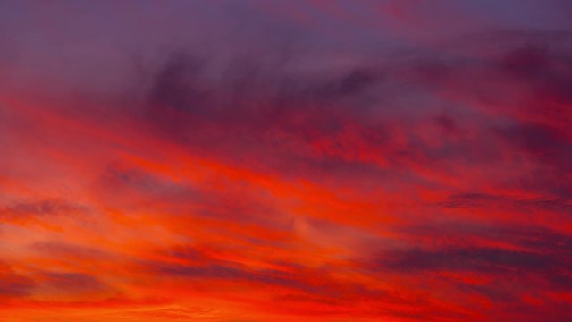 Beautiful sunset clouds, great backdrop, time lapse