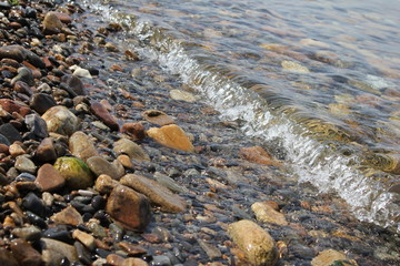 stones in the water