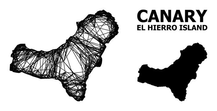 Net Map of El Hierro Island