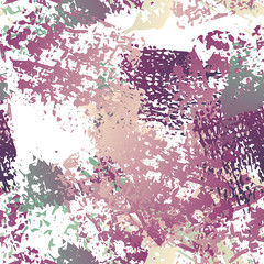 Hand Drawn Grunge Surface. Chalk Coal and Paint 