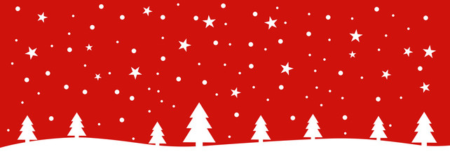 Rot weiße Weihnachtskarte mit Textfreiraum