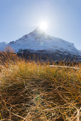 matterhorn in fall