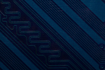 Dusty circuit board abstract background. computer motherboard close up. micro elements of computer....