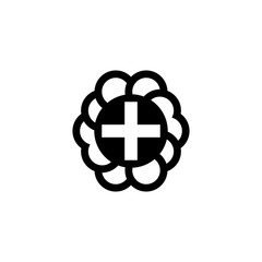 Obraz premium light bulbs and brain logo templates, positive thinking vector logo elements