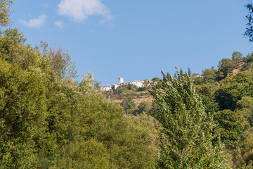 Fototapeta premium The high mountain village Capileira