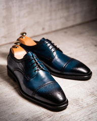 Office leather shoes