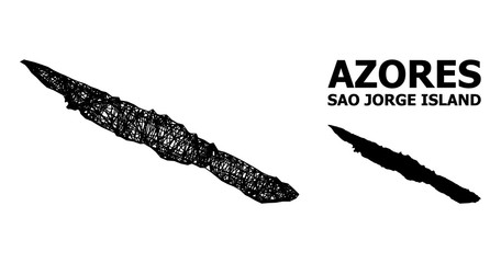 Carcass Map of Sao Jorge Island