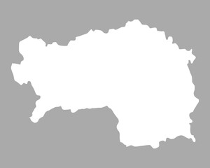 Karte der Steiermark