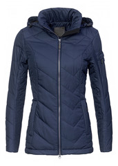 Coat lady adventure outdoor on invisible mannequin with clipping path