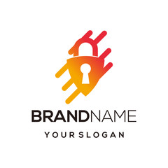 security logo design vector template