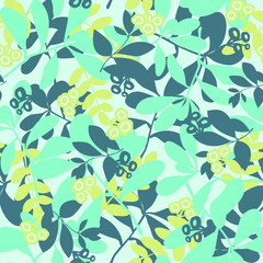 Cute pattern of small flowers. Cafe floral background Stylish template for fashion prints. decor and wallpaper.