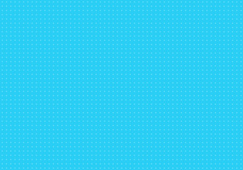 Simple floral oval pattern on a light blue background.