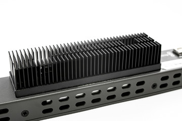 heat sink of an electronic rack device