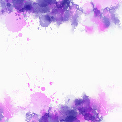 Waterocolor splash background