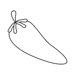 chili pepper hot vegetable icon