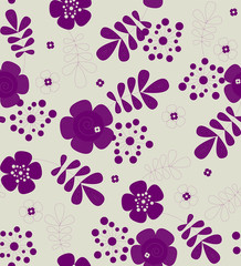 Cute pattern of small flowers. Cafe floral background Stylish template for fashion prints. decor and wallpaper.