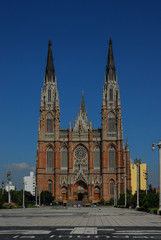Fototapeta na wymiar La Plata Cathedral