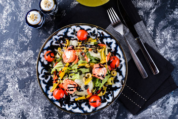 Smoked Salmon - perfect seafood salad.