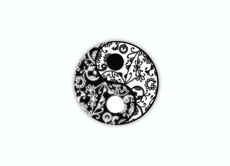 yin yang design symbol
