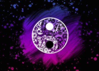 yin yang symbol design 