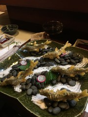 fish with vegetables