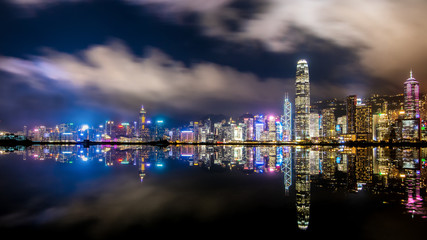 Fototapeta premium Victoria Harbor, Hong Kong