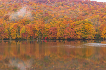 Towada Hachimantai National Park in autumn