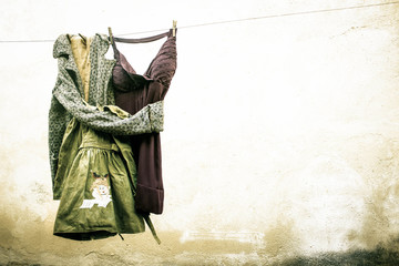 Roupas no varal