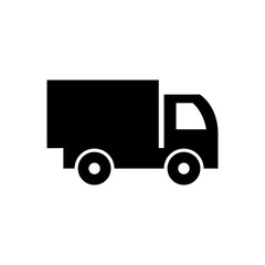 Truck icon trendy