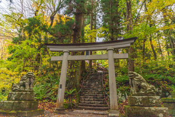 Towada Hachimantai National Park in autumn