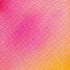 Abstract hand drawn watercolor. Colorful splashing in the paper. It is wet texture background with paint brushes. Picture for creative wallpaper or design art work. Pastel colors tone.