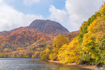 Towada Hachimantai National Park in autumn