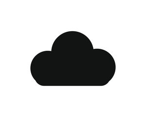 cloud icon simple icon vector