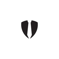 Tie logo icon design vector template